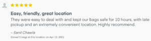 Review LuggageHero
