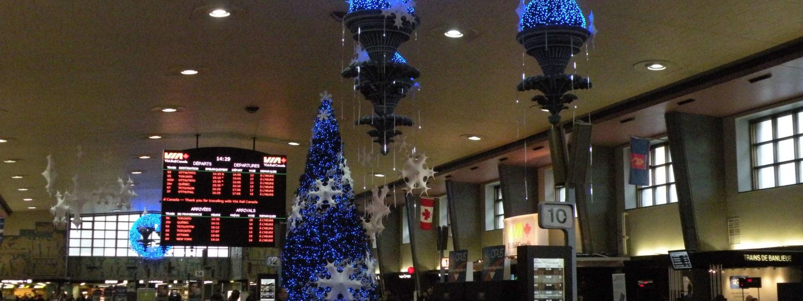 Consigna de equipaje en Gare Centrale Montreal