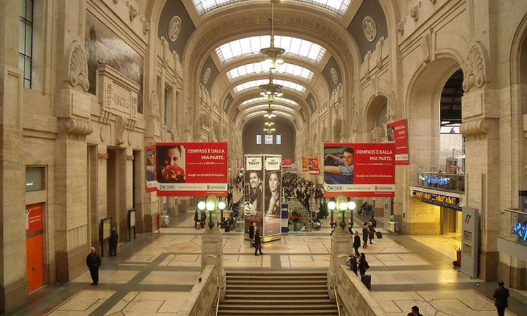 Przechowalnia bagażu Milano Centrale Station