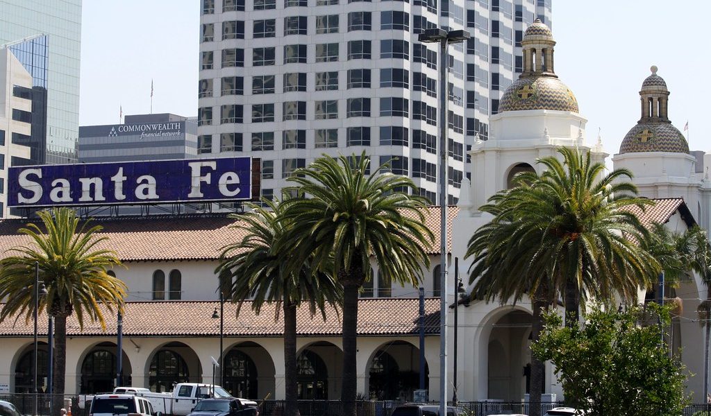 Consigna de equipaje en Santa Fe Train Station