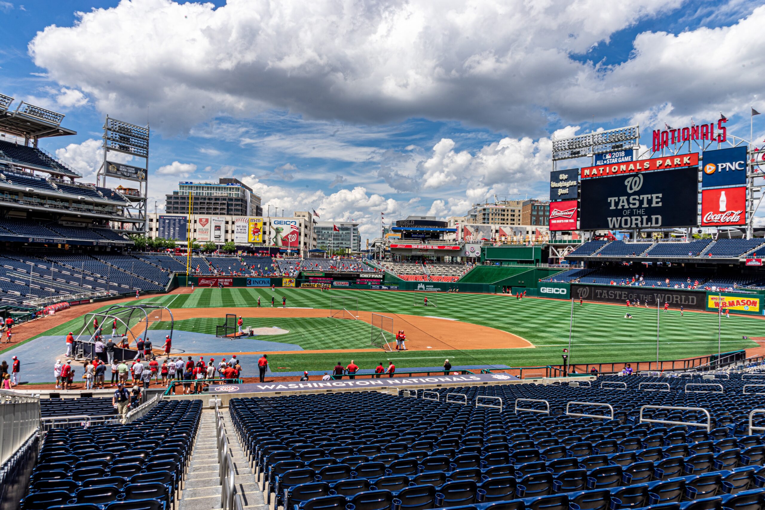 Nationals Park, Washington Nationals, Google Earth