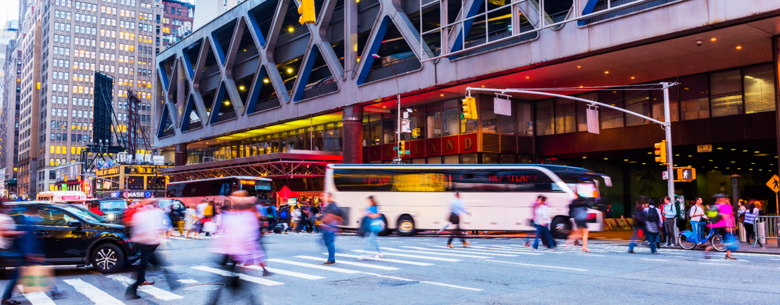 Хранение багажа Port Authority Bus Terminal